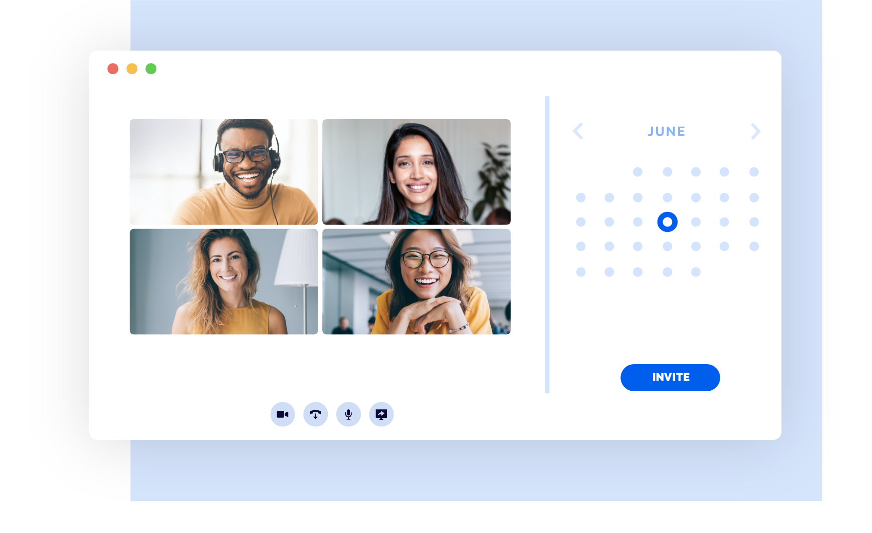Host online meetings